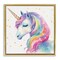 Stupell Industries Enchanted Rainbow Mane Unicorn Floating Frame, design by Creative Studio